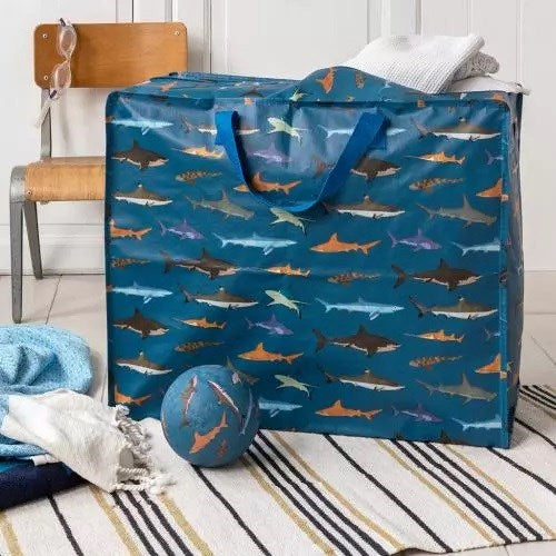 Rex London Sharks Jumbo Storage Bag (8102006194402)