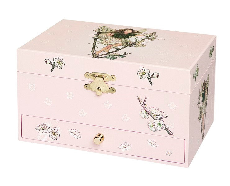 Trousselier Photoluminescent Musical Jewelry Box Fairy Cherry - Flower Fairies - Glow in dark (7097034965174)