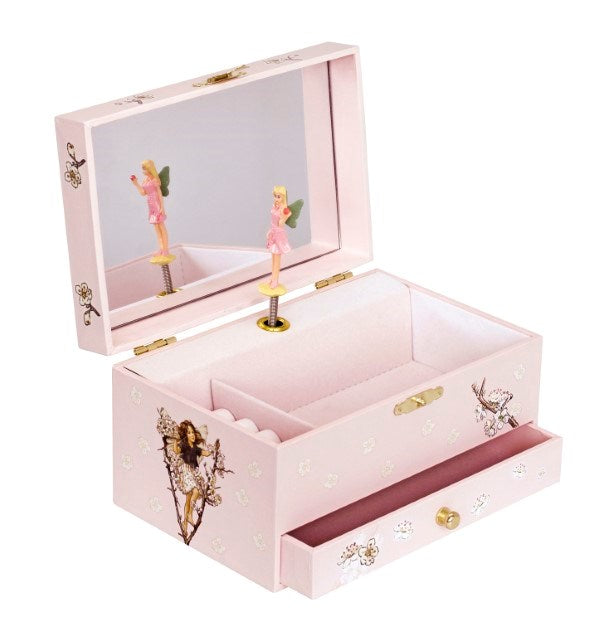 Trousselier Photoluminescent Musical Jewelry Box Fairy Cherry - Flower Fairies - Glow in dark (7097034965174)