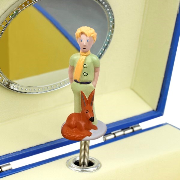 Trousselier Saving Bank with Music Little Prince Stars - Blue - Figurine Little Prince (6823173718198)