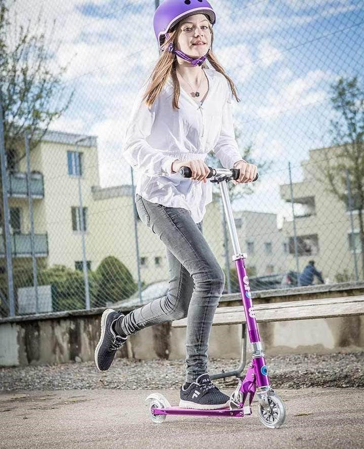 Micro Sprite Scooter Purple Metallic (7832190320866)