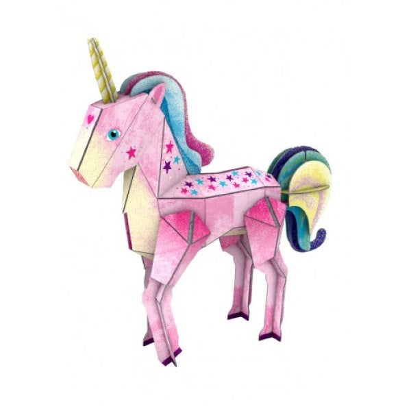 Sassi Junior 3D Assemble- Build and Book- Unicorn (6901176500406)