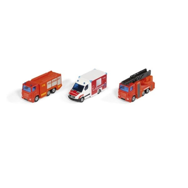 SIKU 6326 3pc Fire Emergency Set (6822802817206)