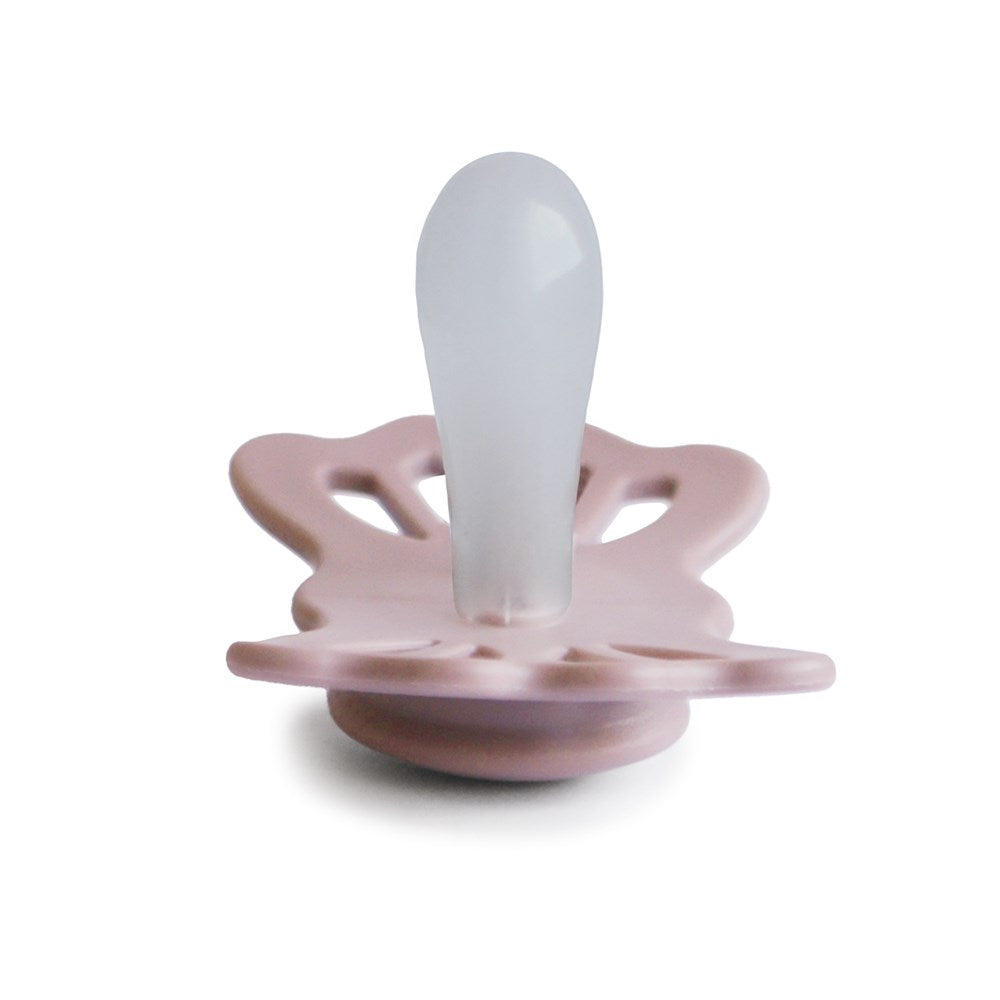 FRIGG Symmetrical Lucky Silicone Pacifier (Blush) Size 1 (8030183358690)