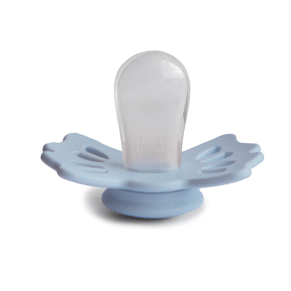 FRIGG Symmetrical Lucky Silicone Pacifier (Powder Blue) Size 1 (8030184112354)