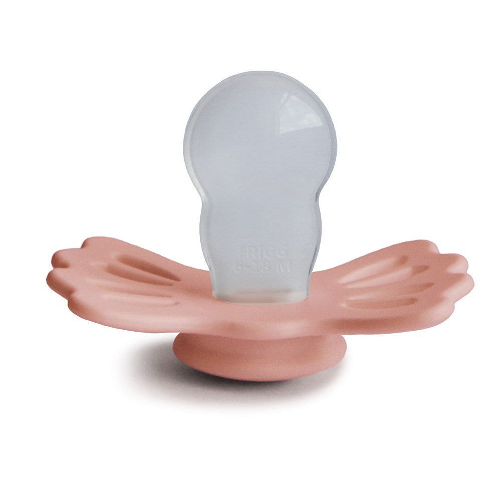 FRIGG Symmetrical Lucky Silicone Pacifier (Pretty in Peach) Size 2 (8030184472802)