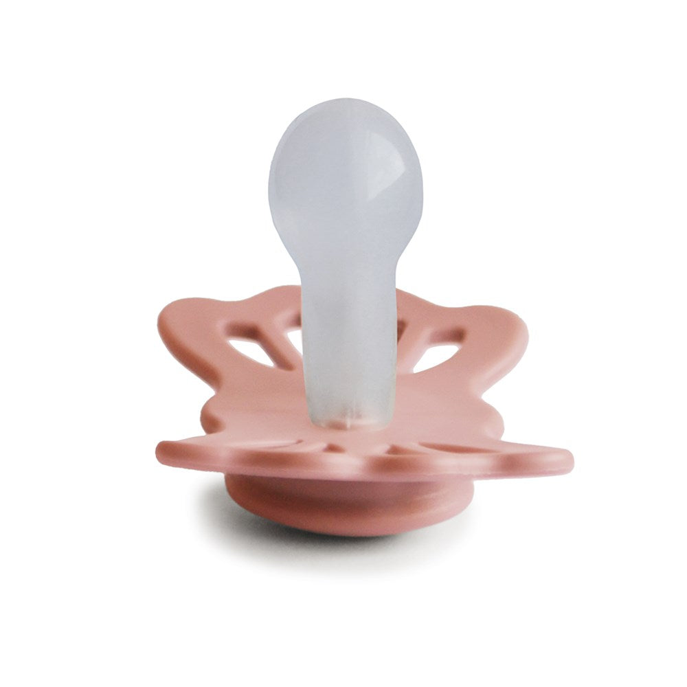 FRIGG Symmetrical Lucky Silicone Pacifier (Pretty in Peach) Size 2 (8030184472802)