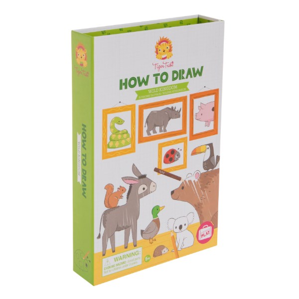 Tiger Tribe TT6-0227 How to Draw Wild Animal (7832191205602)