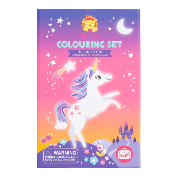 Tiger Tribe TT6-0237 Colouring Set - Unicorn Magic (8239104131298)