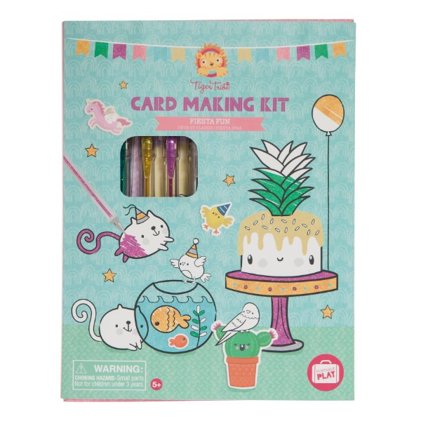 Tiger Tribe TT6-0246 Card Making Kit - Fiesta Fun (7854786707682)