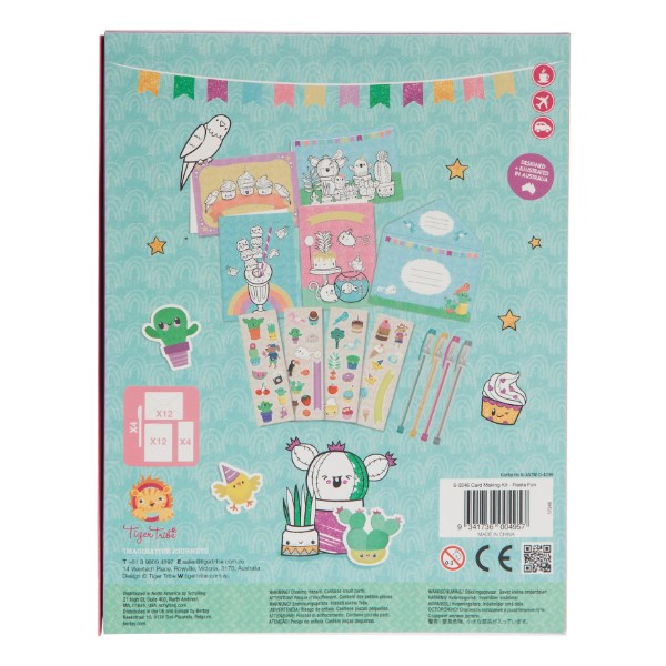 Tiger Tribe TT6-0246 Card Making Kit - Fiesta Fun (7854786707682)