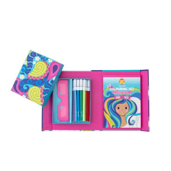 Tiger Tribe TT6-0262 3D Colouring Set - Rainbow Dreams (8239105343714)