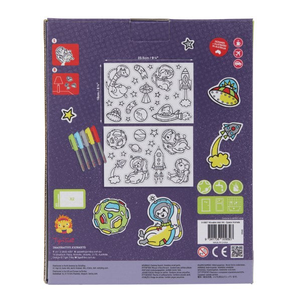 Tiger Tribe TT6-0627 Movable Wall Art Space Animals! (8239106359522)