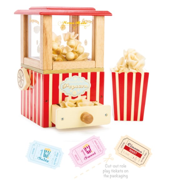 Le Toy Van TV318 Popcorn Machine (6823120830646)