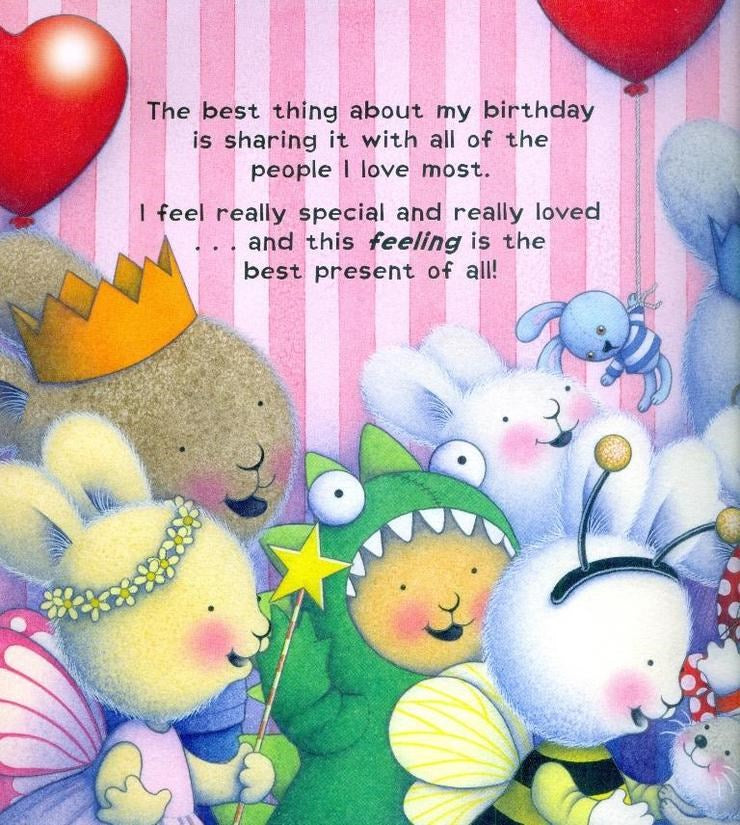 Trace Morony- The Things I Love About Birthdays Book (6823395328182)