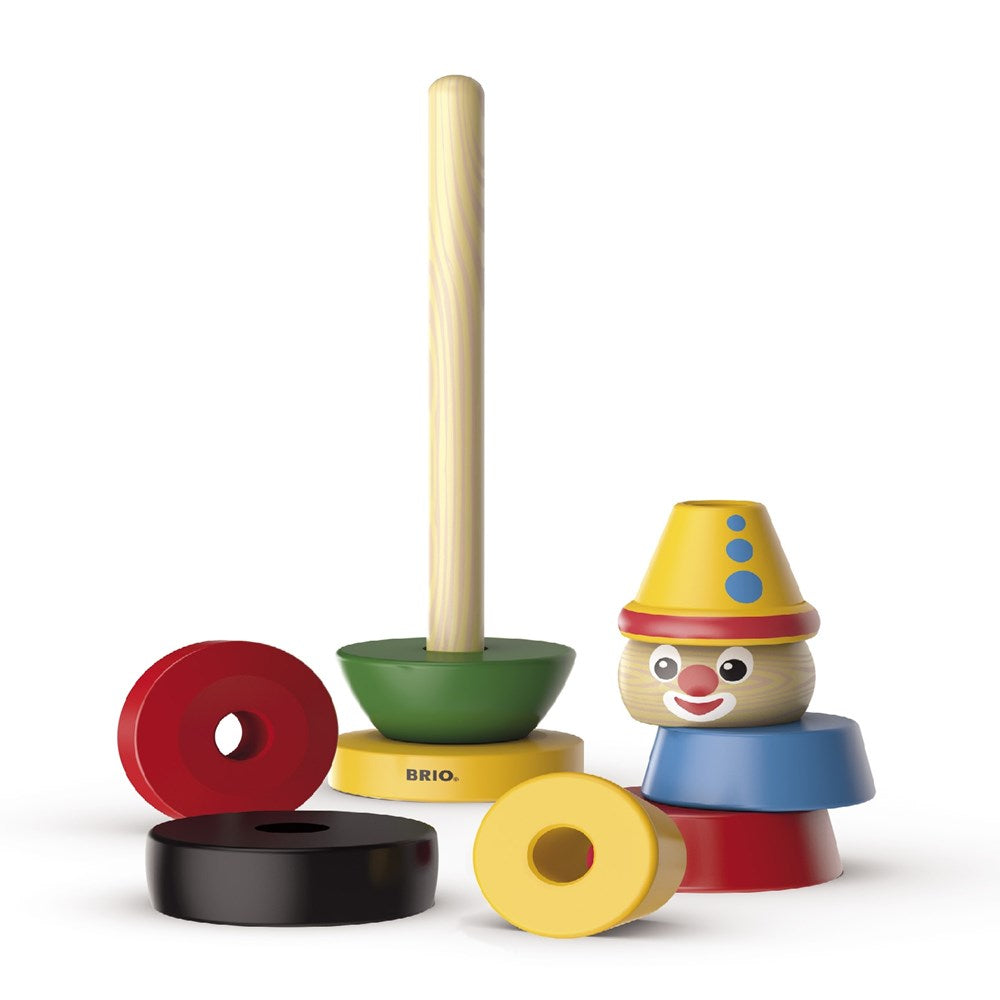 BRIO Infant - Stacking Clown 9 pieces 30120 (8075017748706)