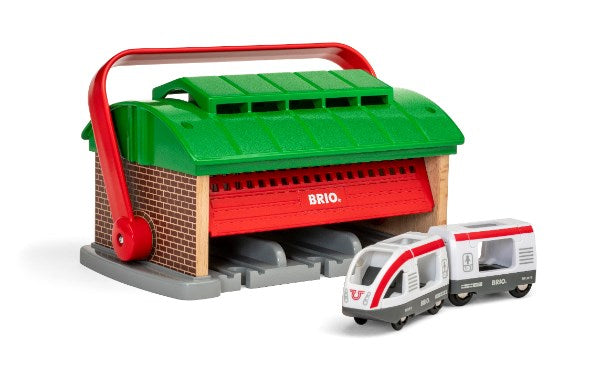 BRIO Destination Train Garage w Handle 3 pcs 33474 (6823350599862)