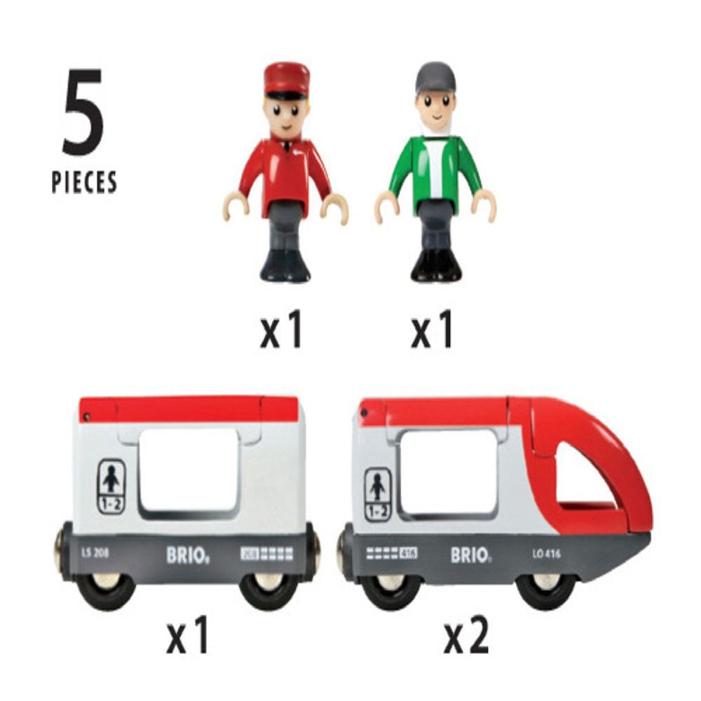 BRIO Train - Travel Train 5 pieces 33505 (6823088324790)