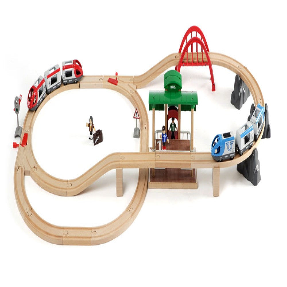 BRIO Set - Travel Switching Set 42 pieces 33512 (8075012833506)