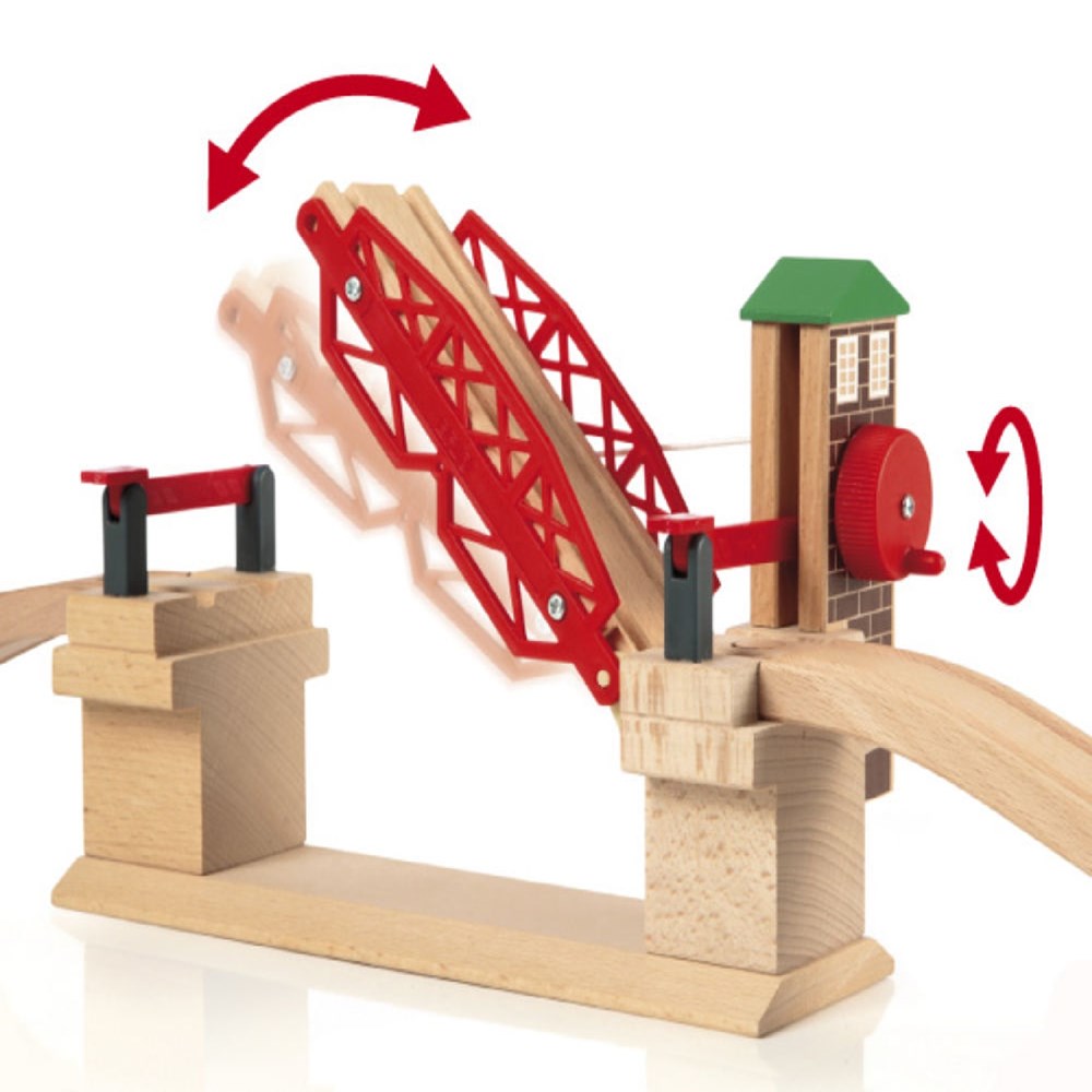 BRIO Bridge - Lifting Bridge 3 pieces 33757 (8075015094498)