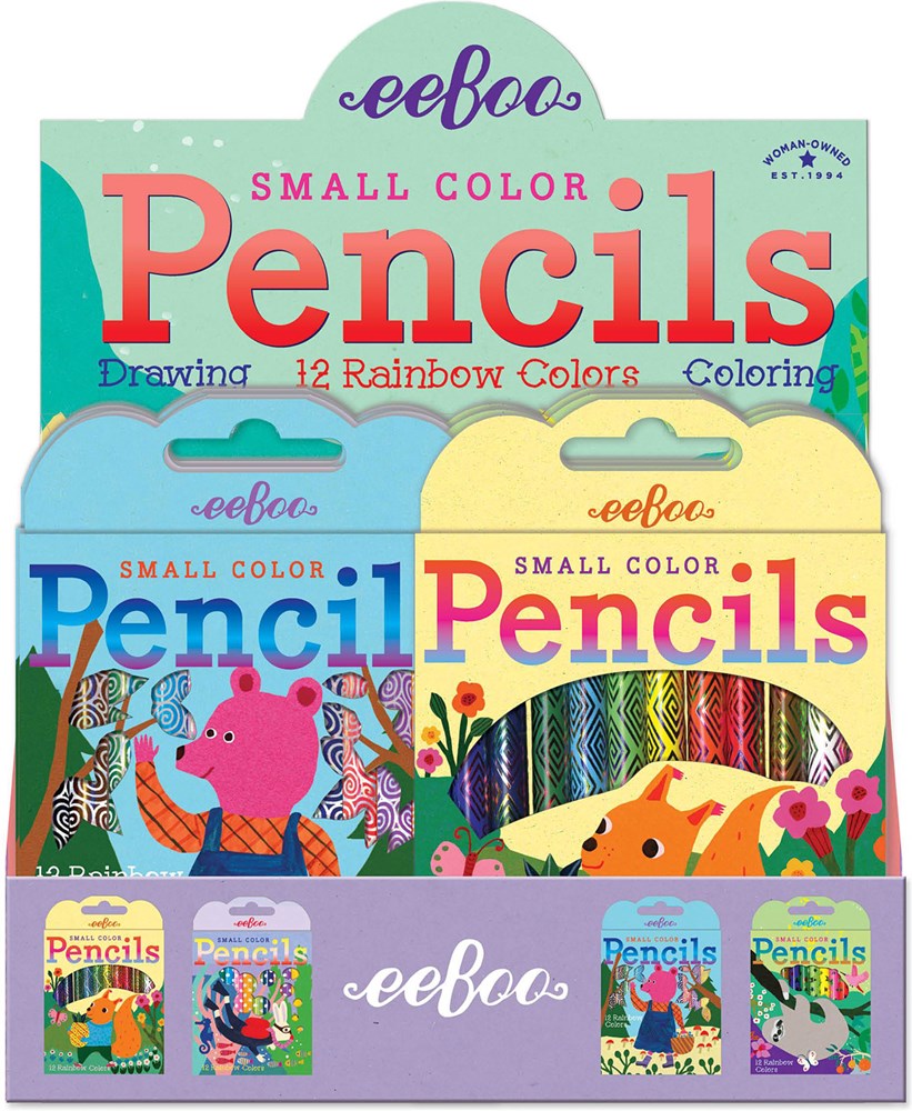 EeBoo Small Pencil- Animal (7918254850274)