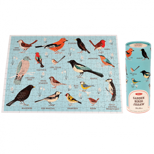 Rex London Garden Birds 300 Piece Puzzle In A Tube (7794305499362)