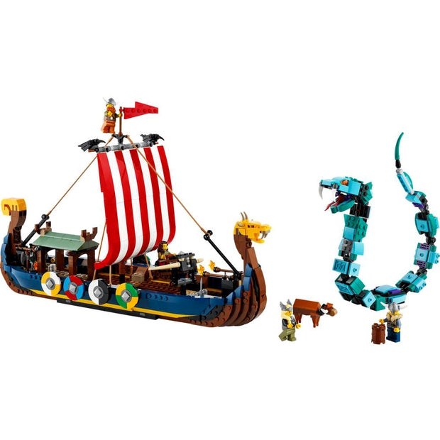 LEGO 31132 Viking Ship and the Midgard Serpent (7746705785058)