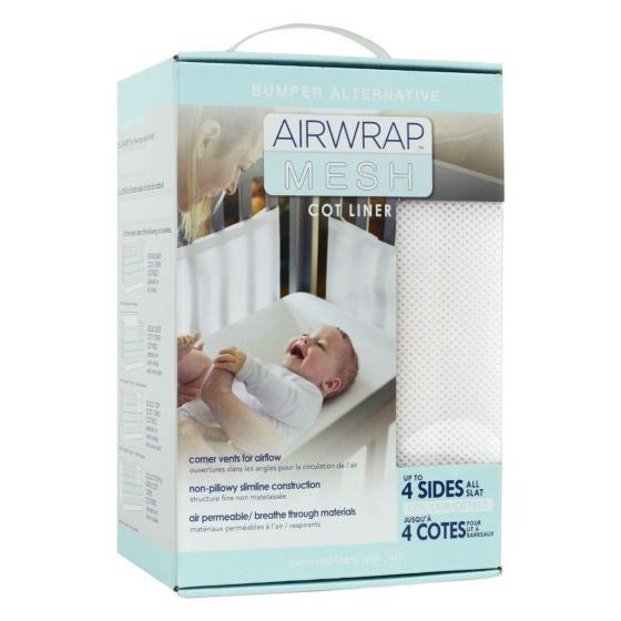 Little Linen Airwrap Mesh 4 Sides White (8266188259554)