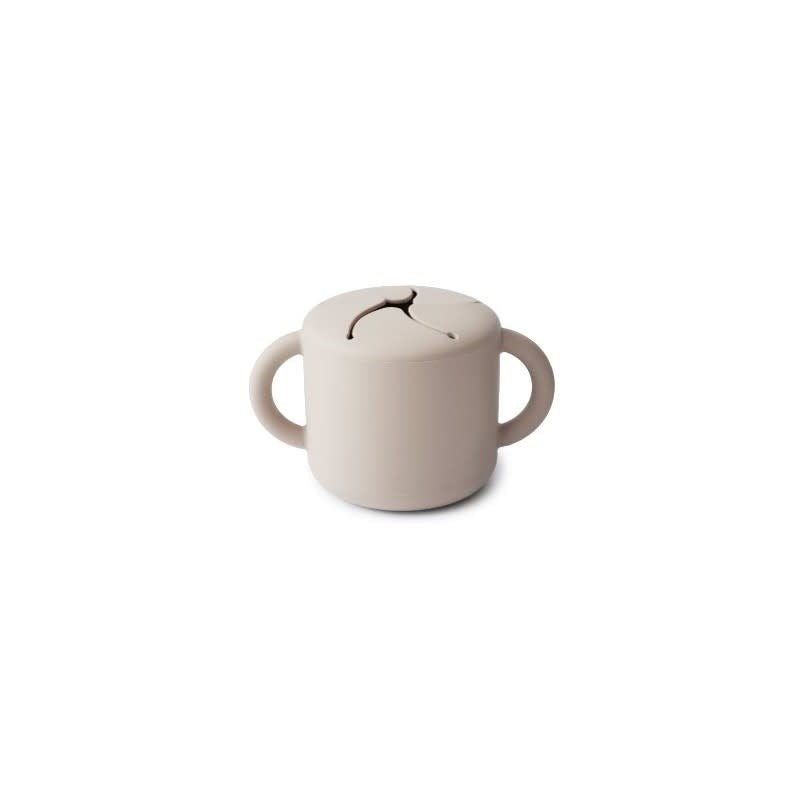 Mushie Snack Cup - Ivory (7798340124898)