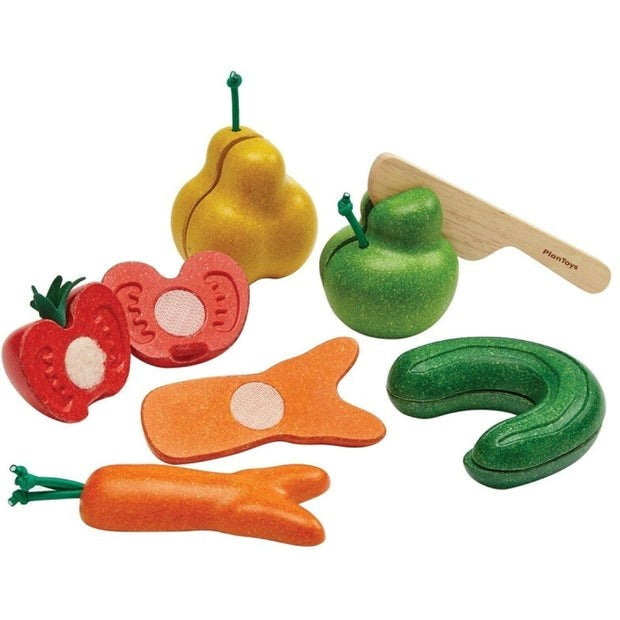 Plan Toys Wonky Fruit & Vegetables (7698134794466)