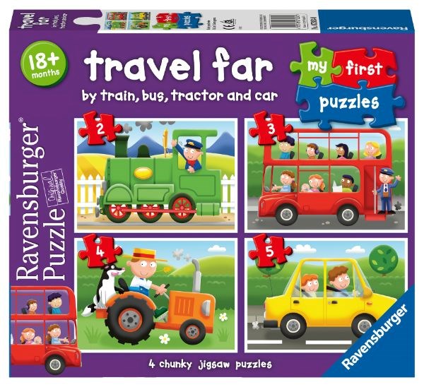 xRavensburger Travel Far My First Puzzle 2 3 4 5pc (6822749438134)