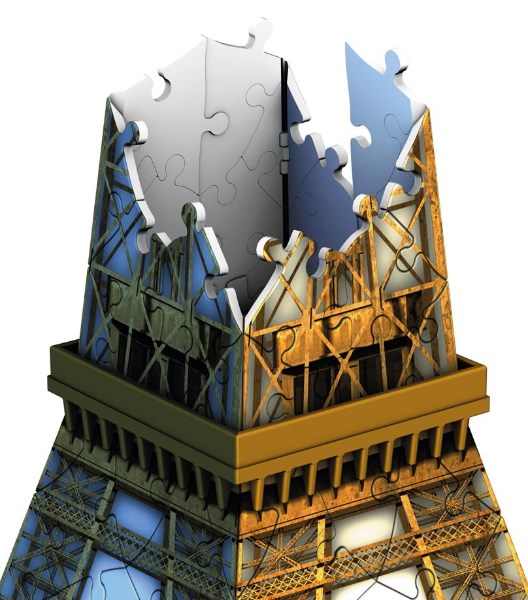 xRavensburger Eiffel Tower 3D Puzzle 216pc (6822754222262)