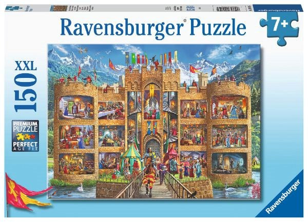 Ravensburger Cutaway Castle Puzzle 150pc (8076833292514)