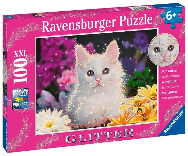 Ravensburger Glitter Cat 100pc (8076836667618)