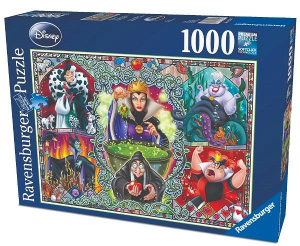 Ravensburger Disney Wicked Women Puzzle 1000pc (8075535581410)