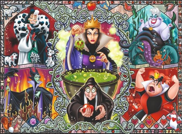 Ravensburger Disney Wicked Women Puzzle 1000pc (8075535581410)