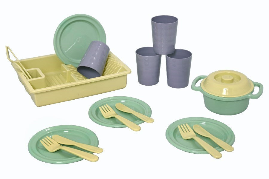 Plasto Plasto Dinner Set with Drainer 19 pcs (7794303664354)